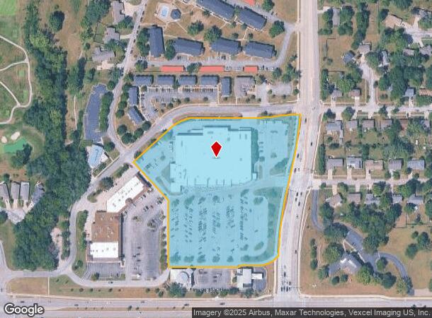 3504 Clinton Pky, Lawrence, KS Parcel Map