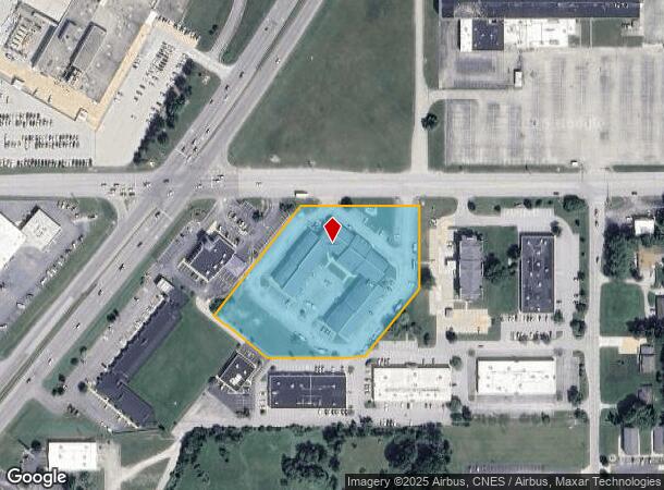 1709 E Lincoln Rd, Kokomo, IN Parcel Map