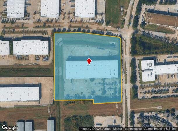  15351 Vickery Dr, Houston, TX Parcel Map
