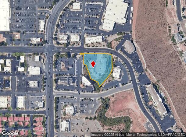 1386 E 100 St S, Saint George, UT Parcel Map