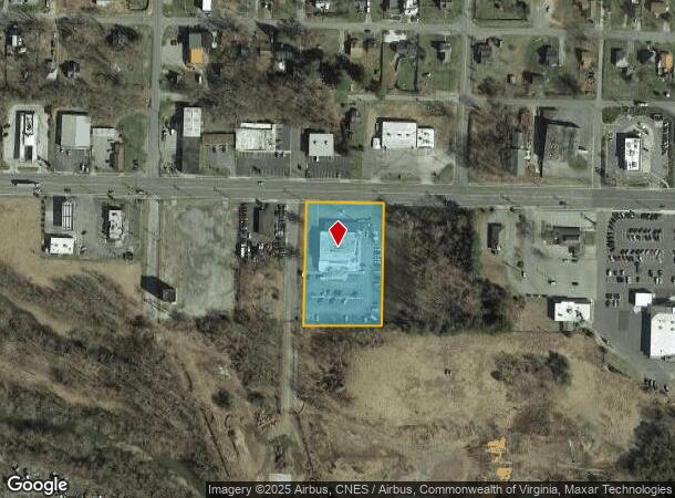  802 E Main St, Pulaski, VA Parcel Map