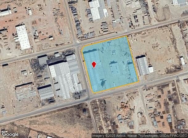  2238 Steven Rd, Odessa, TX Parcel Map