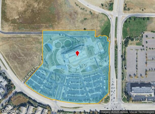 1811 Plaza Dr, Highlands Ranch, CO Parcel Map