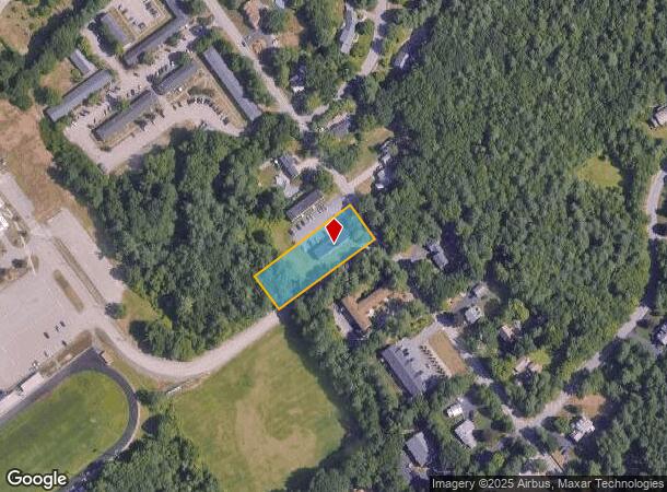 153 Chestnut St, Foxboro, MA Parcel Map