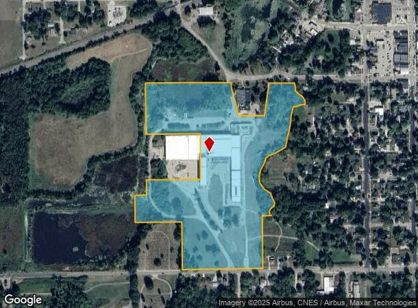 W Highway Historic Mill St, Vicksburg, MI Parcel Map