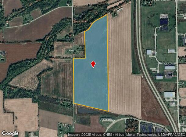 Wilcox Rd, Dundee, MI Parcel Map