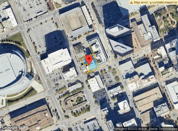  115 W 3Rd St, Tulsa, OK Parcel Map