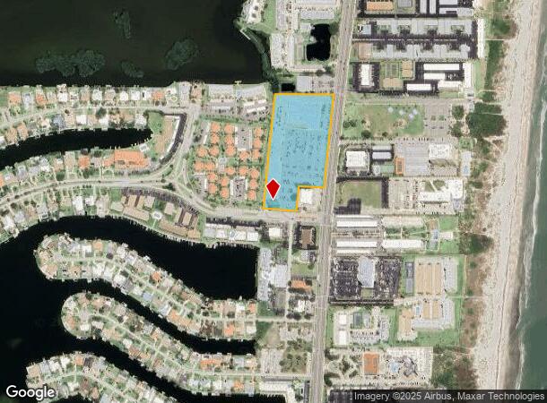  1999 N Atlantic Ave, Cocoa Beach, FL Parcel Map