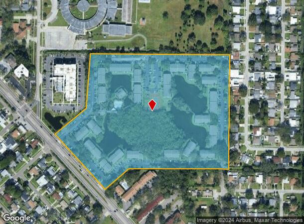  6161 Memorial Hwy, Tampa, FL Parcel Map