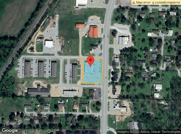  129 Fowler St, Gentry, AR Parcel Map