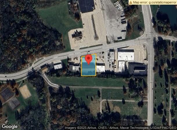  313 W University Dr, Macomb, IL Parcel Map