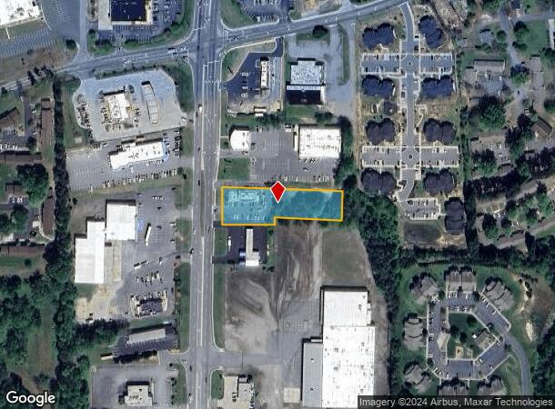  1636 Freeway Dr, Reidsville, NC Parcel Map