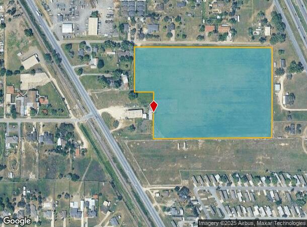 Lamon St, Combes, TX Parcel Map