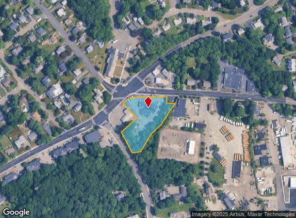 25 Adams St, Braintree, MA Parcel Map