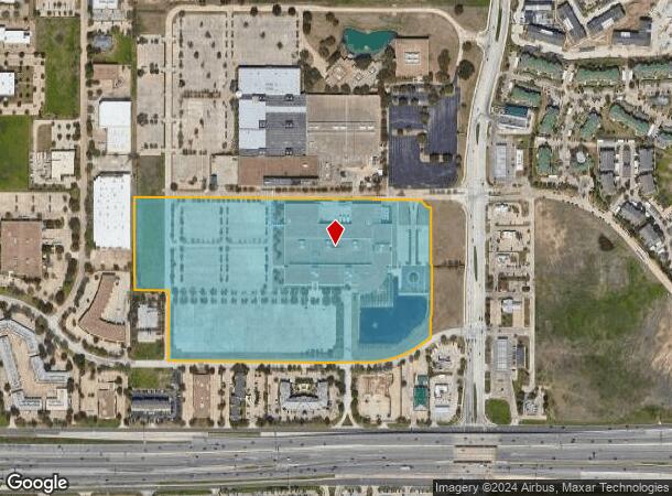  5401 N Beach St, Fort Worth, TX Parcel Map