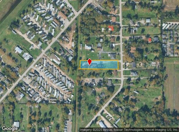 15609 Elgin St, Channelview, TX Parcel Map