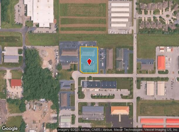  1100 Arrowhead Ct, Crown Point, IN Parcel Map