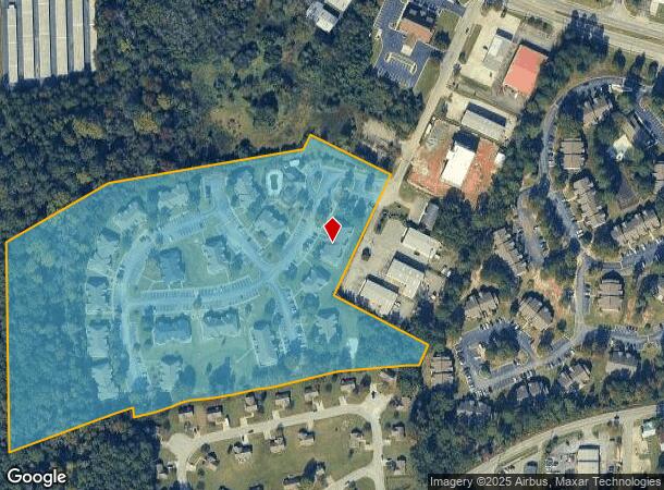  159 Steven Dr, Macon, GA Parcel Map