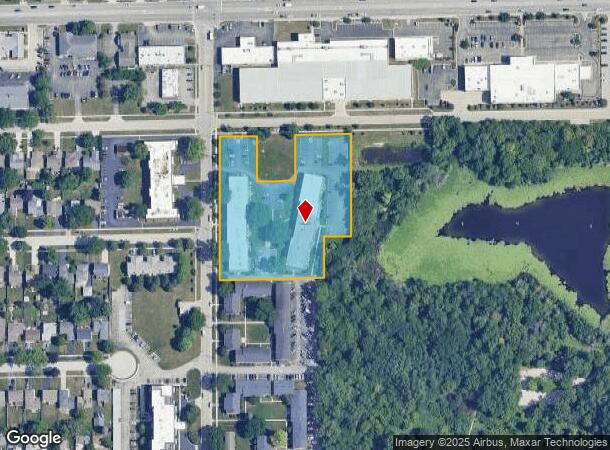 881 S Lorraine Rd, Wheaton, IL Parcel Map