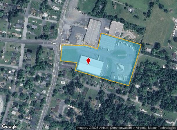  1510 N Delphine Ave, Waynesboro, VA Parcel Map
