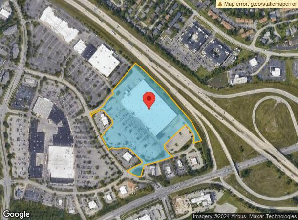  4100 Towne Center Dr, Louisville, KY Parcel Map