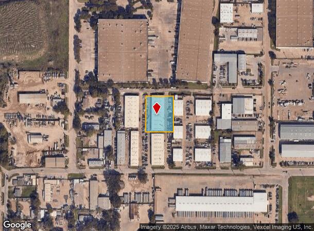  2244 Larson Ln, Dallas, TX Parcel Map