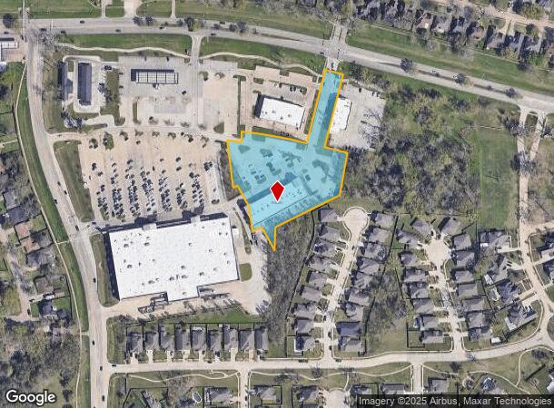 810 N Dixie Dr, Clute, TX Parcel Map