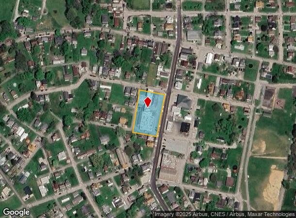 1508 S Pittsburgh St, Connellsville, PA Parcel Map