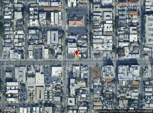 5061 W Sunset Blvd, Los Angeles, CA Parcel Map