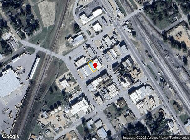 206 W 4Th St, Hearne, TX Parcel Map