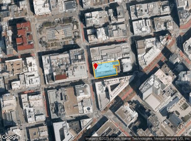 100 Stockton St, San Francisco, CA Parcel Map