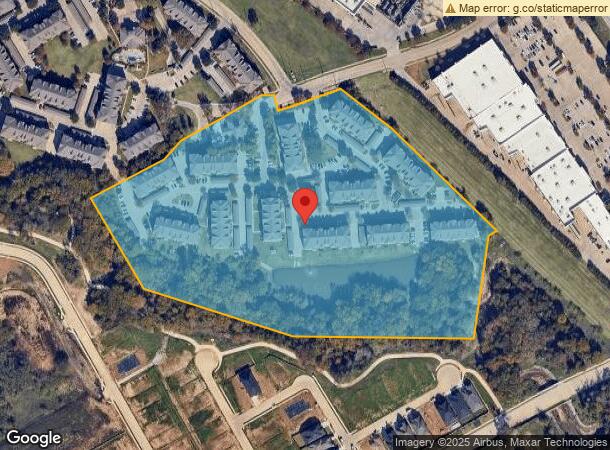  1601 Towne Crossing Blvd, Mansfield, TX Parcel Map