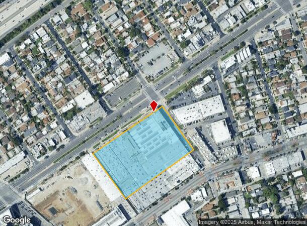 8800 Venice Blvd, Los Angeles, CA Parcel Map