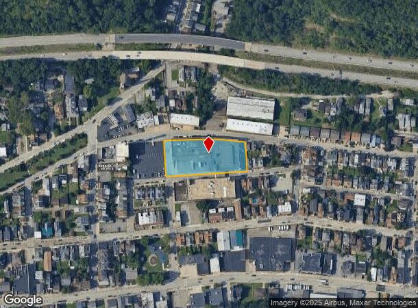  1600 Marys Ave, Pittsburgh, PA Parcel Map