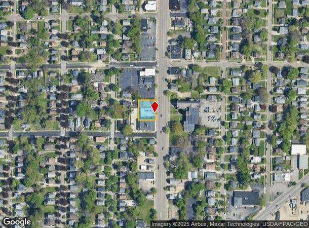  918 N Main St, Akron, OH Parcel Map