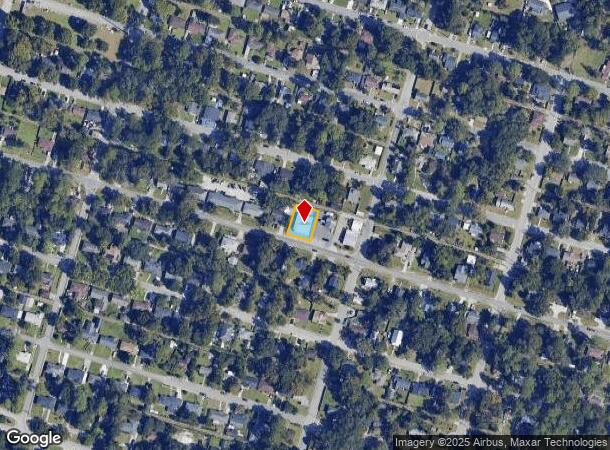  2016 Delesseps Ave, Savannah, GA Parcel Map