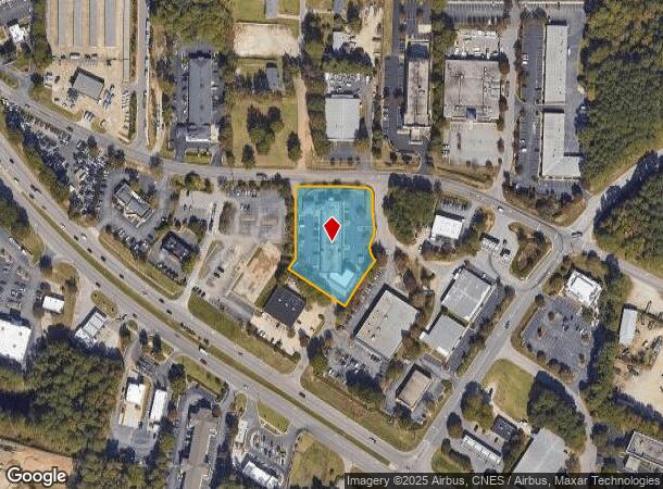  1595 Mechanical Blvd, Garner, NC Parcel Map