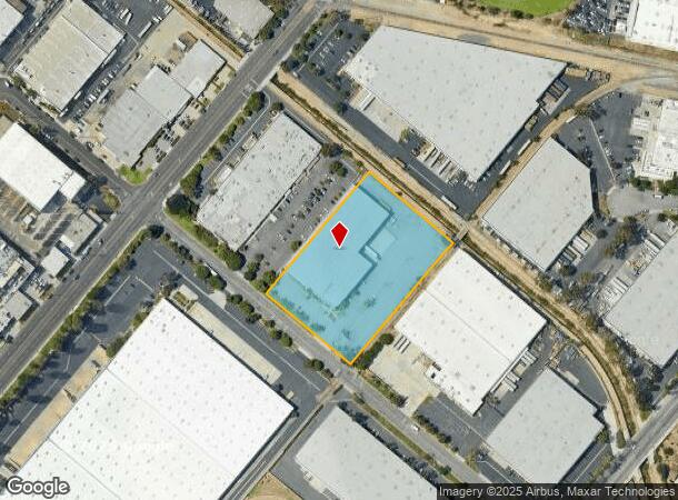  12717 Ann St, Santa Fe Springs, CA Parcel Map