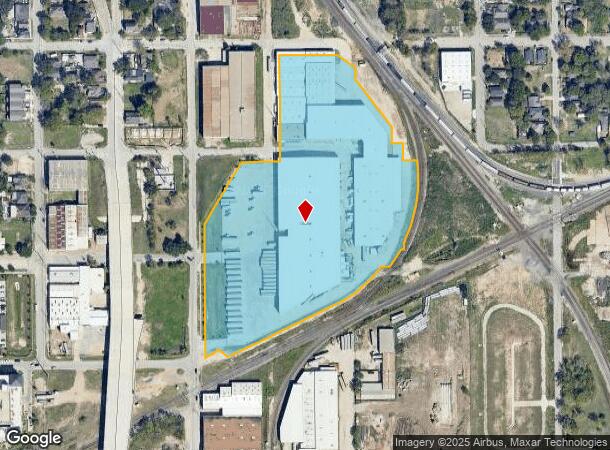  2102 Brooks St, Houston, TX Parcel Map