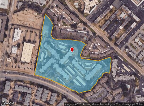 5959 E Northwest Hwy, Dallas, TX Parcel Map