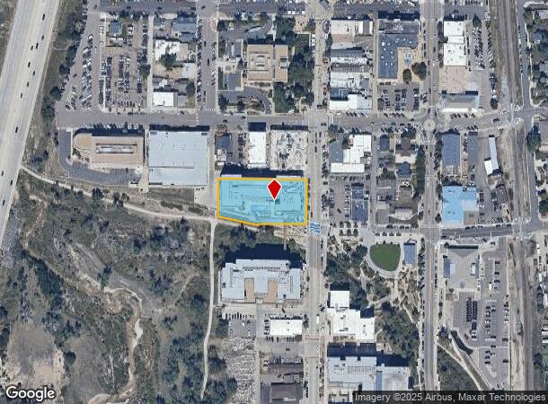  215 Wilcox St, Castle Rock, CO Parcel Map