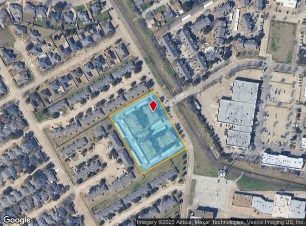 691 Cornell Ln, Waxahachie, TX Parcel Map