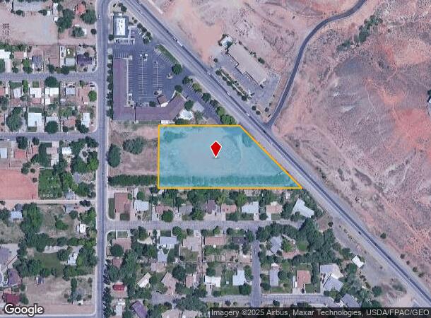 911 N Main St, Moab, UT Parcel Map