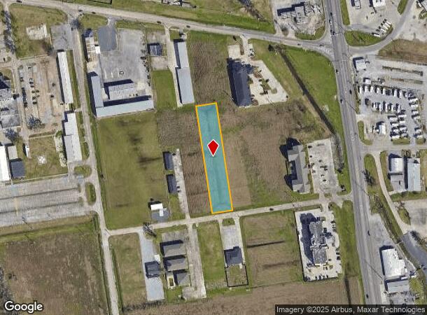  107 Picone Rd, Houma, LA Parcel Map
