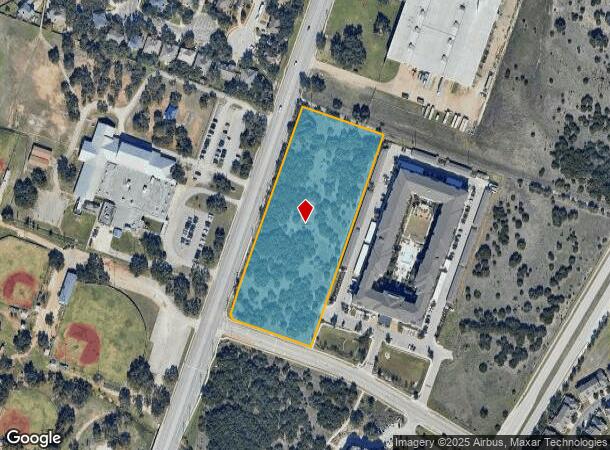 1210 Cypress Creek Rd, Cedar Park, TX Parcel Map