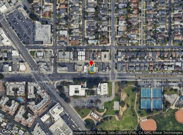  7121 W Manchester Ave, Los Angeles, CA Parcel Map