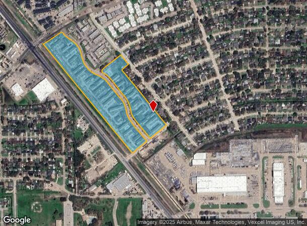 3927 Arlington Square Dr, Houston, TX Parcel Map