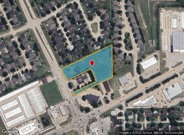  122 Fiesta Ln, Dickinson, TX Parcel Map