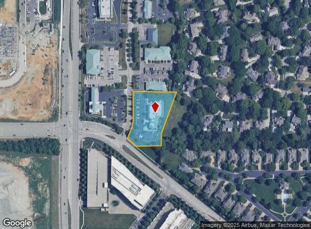 11413 Ash St, Leawood, KS Parcel Map