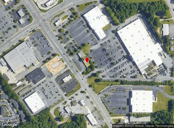  2610 N Main St, High Point, NC Parcel Map